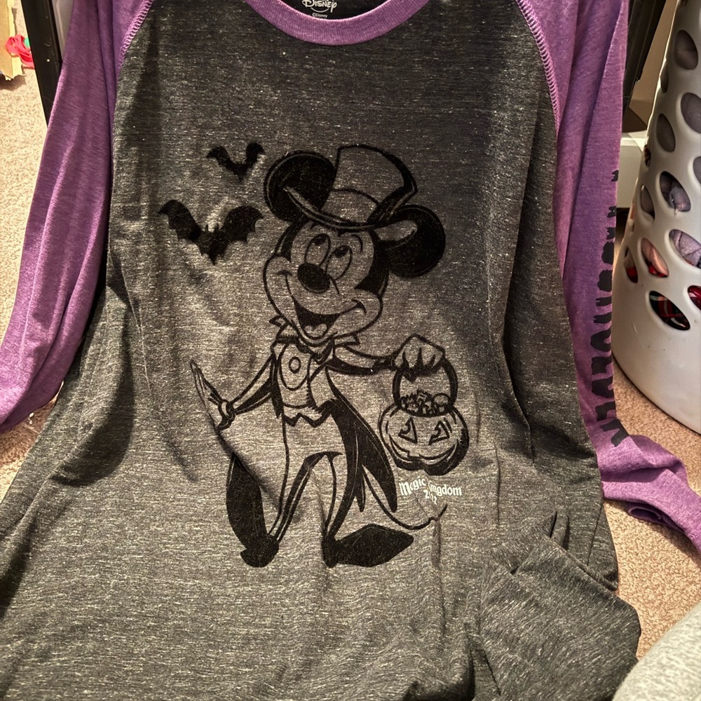 Mickeys Not So Scary Halloween Party Raglan Shirt